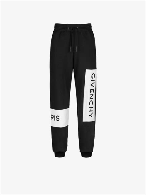 vintage givenchy track pants|Givenchy embroidered joggers.